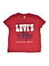 Levi's 100% Cotton Red Short Sleeve T-Shirt Size S (kids) - photo 1
