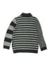 Tea 100% Cotton Stripes Gray Cardigan Size L (kids) - photo 2