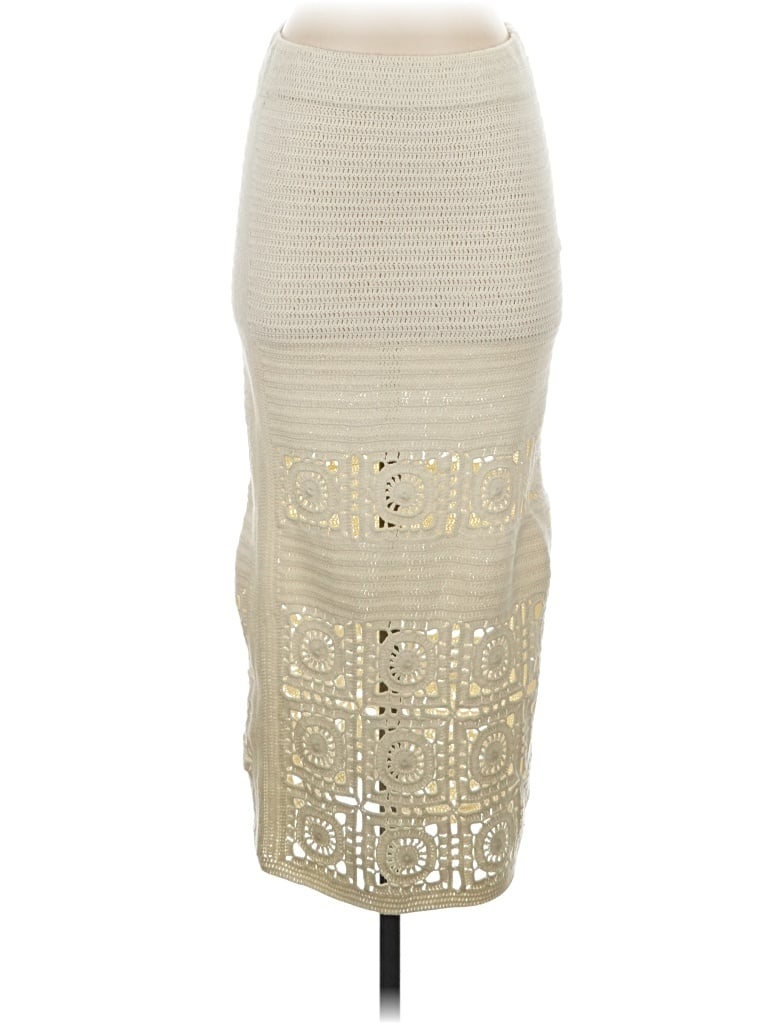 Pre-owned Eleven Six Formal Skirt In Ivory