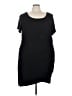 Torrid Solid Black Casual Dress Size 4X Plus (4) - photo 1