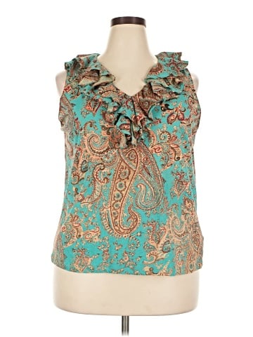 Lauren by Ralph Lauren Sleeveless Blouse (view 1)
