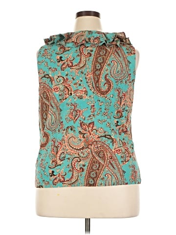 Lauren by Ralph Lauren Sleeveless Blouse (view 2)