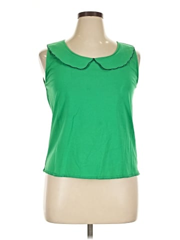 Tulle Sleeveless T-Shirt (view 1)
