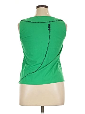 Tulle Sleeveless T-Shirt (view 2)