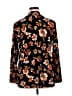 Susan Graver Floral Black Long Sleeve Blouse Size 1X - photo 2