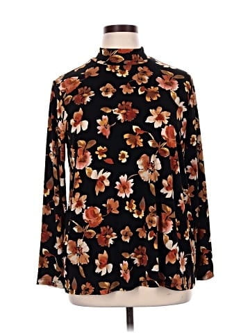 Susan Graver Long Sleeve Blouse (view 1)