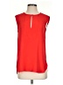 J.Crew 100% Polyester Red Sleeveless Blouse Size 2 - photo 1