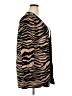 JM Collection Animal Print Brown Cardigan Size 2X - photo 4