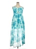 Candie's Tropical Teal Cocktail Dress Size XXL - photo 1