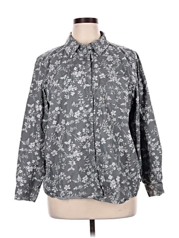 Joan Rivers Long Sleeve Button-Down Shirt (view 1)