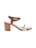 Tory Burch Color Block Tan Sandals Size 8 - photo 1