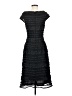 Tadashi Tweed Black Cocktail Dress Size 4 (estimated) - photo 2