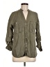 Zara Green 3/4 Sleeve Button-Down Shirt Size M - photo 1