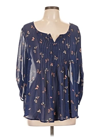 Torrid Long Sleeve Blouse (view 1)