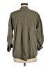 Zara Green 3/4 Sleeve Button-Down Shirt Size M - photo 2