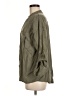 Zara Green 3/4 Sleeve Button-Down Shirt Size M - photo 5