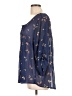 Torrid Blue Long Sleeve Blouse Size Lg Plus (0) - photo 5