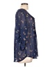Torrid Blue Long Sleeve Blouse Size Lg Plus (0) - photo 4
