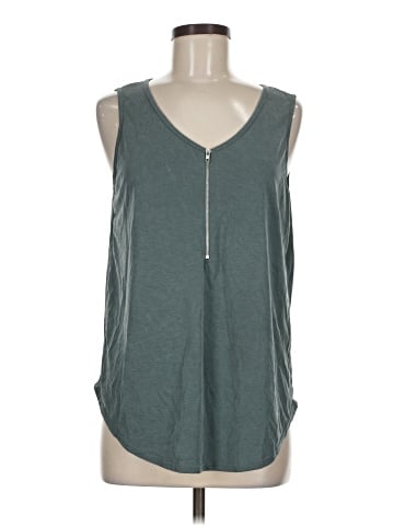 Green Envelope Sleeveless T-Shirt (view 1)