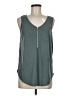 Green Envelope Teal Sleeveless T-Shirt Size M - photo 1