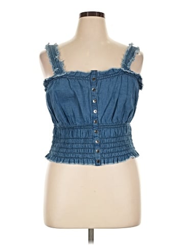 Pilcro Sleeveless Blouse (view 1)