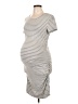 Smallshow Gray Casual Dress Size Lg Maternity - photo 1
