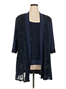 Oleg Cassini 3/4 Sleeve Blouse
