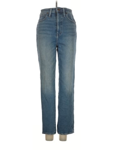 Madewell Curvy Stovepipe Jeans in Ditmas Wash (view 1)
