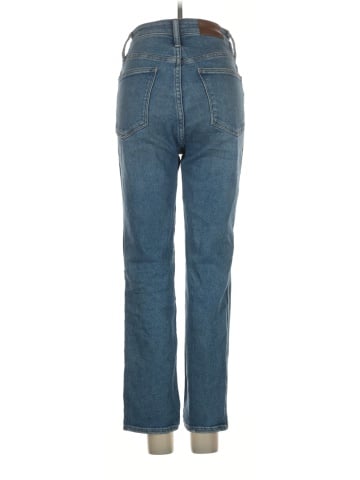 Madewell Curvy Stovepipe Jeans in Ditmas Wash (view 2)