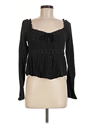 American Eagle Outfitters Long Sleeve Blouse (view 1)