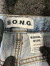 S.O.N.G. 100% Cotton Blue Jeans Size 9 - photo 7