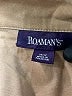 Roaman's 100% Cotton Tan Trenchcoat Size 26w - photo 6