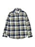 Crewcuts Plaid Yellow Long Sleeve Button-Down Shirt Size 8 - photo 1