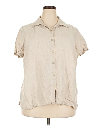 L.L.Bean Short Sleeve Blouse (view 1)