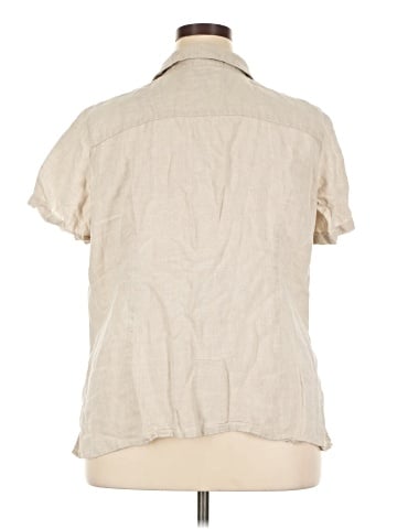 L.L.Bean Short Sleeve Blouse (view 2)