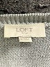 Ann Taylor LOFT Outlet 100% Cotton Hearts Gray Pullover Sweater Size M - photo 7