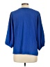 Vince Camuto Blue 3/4 Sleeve Blouse Size L - photo 2
