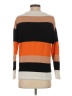 Unbranded Color Block Orange Pullover Sweater Size S - photo 2
