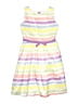 Gymboree 100% Polyester Stripes Yellow Dress Size 10 - photo 1