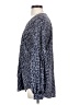 CAbi 100% Polyester Blue Long Sleeve Blouse Size S - photo 5