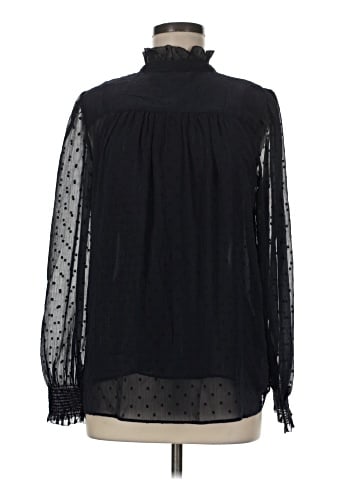 Ann Taylor Long Sleeve Blouse (view 1)
