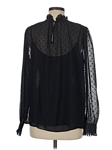 Ann Taylor Long Sleeve Blouse (view 2)