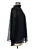 Ann Taylor 100% Polyester Black Long Sleeve Blouse Size M - photo 4