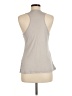 INC International Concepts 100% Polyester Silver Sleeveless Top Size M (petite) - photo 2