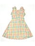 Crewcuts 100% Cotton Checkered-gingham Yellow Dress Size XS (toddler) - photo 2