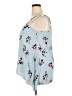 Torrid 100% Rayon Blue Sleeveless Blouse Size 2X Plus (2) - photo 5