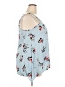 Torrid 100% Rayon Blue Sleeveless Blouse Size 2X Plus (2) - photo 4