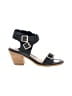 Sofft 100% Leather Black Sandals Size 8 - photo 1