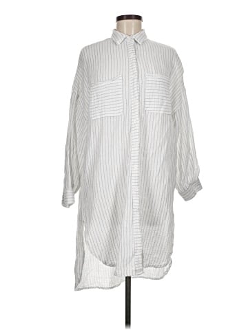 Mustard Seed 3/4 Sleeve Button-Down Shirt (view 1)