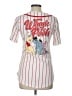 Disney Red Short Sleeve Button-Down Shirt Size XS - photo 2